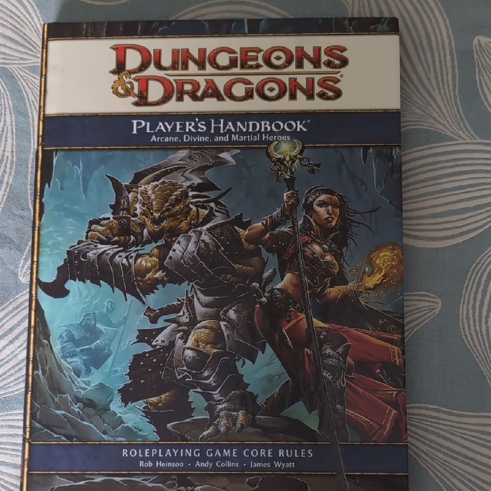 Player's Handbook - Blue and Red